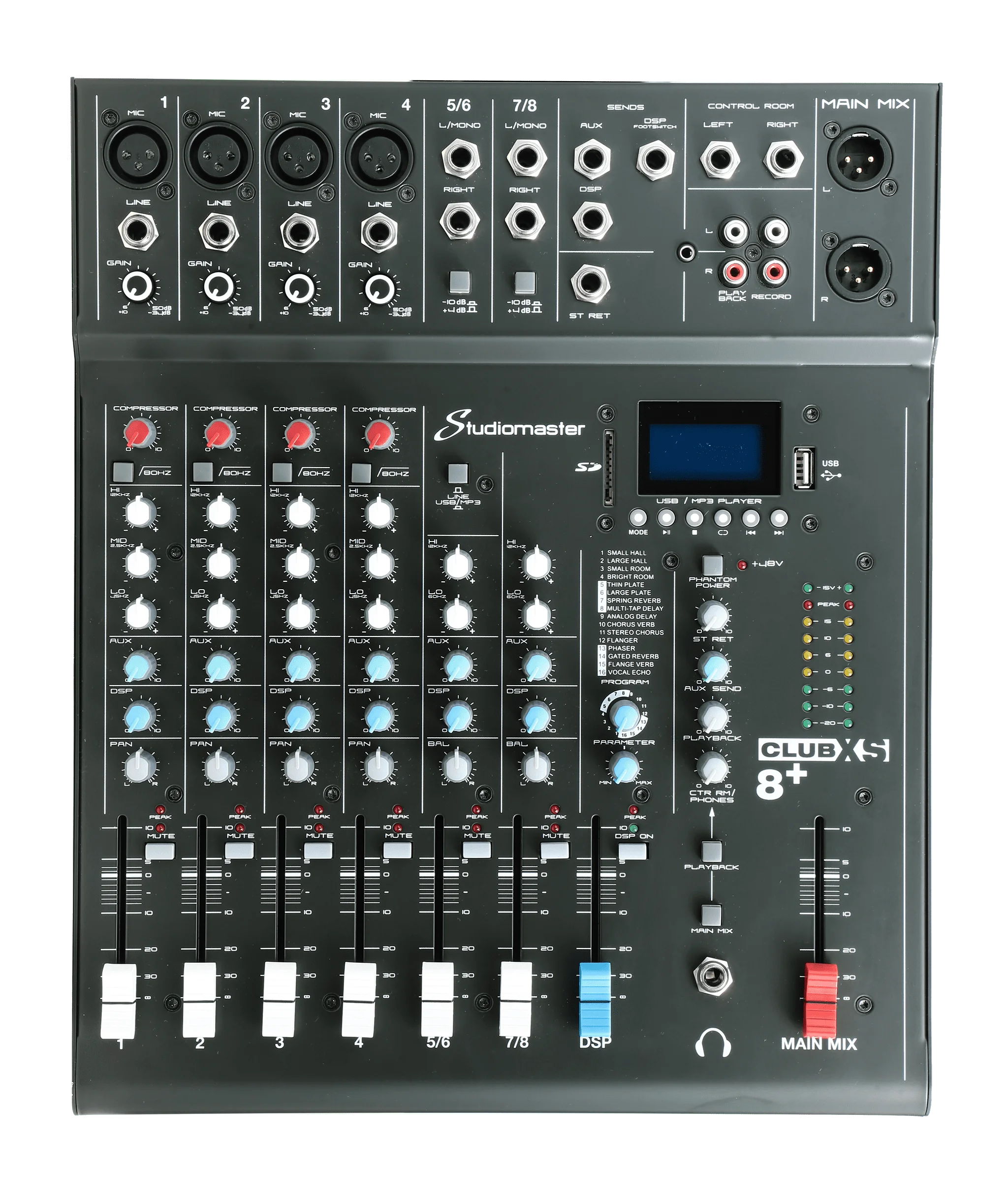 Studiomaster | Club XS8+