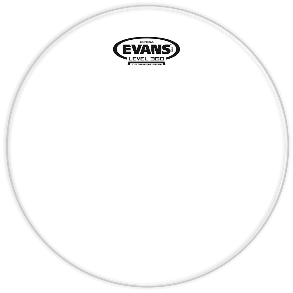 Evans | Genera Resonant TT08GR | Transparente 8 pouces