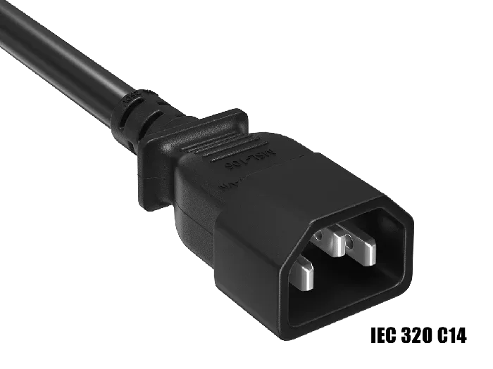 Value | Câble d'Alimentation IEC 320 C14 - C13 | Noir 3m