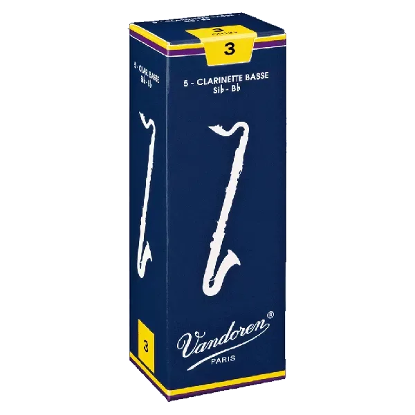 Vandoren | Traditional V23 | Clarinette Basse 2.5 (Pack de 5)