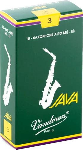 Vandoren Java Anches Saxophone Alto 3.5 (Boîte de 10)