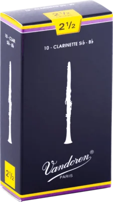 Vandoren | Traditional Clarinet Reed 3 | (Paquet de 10)