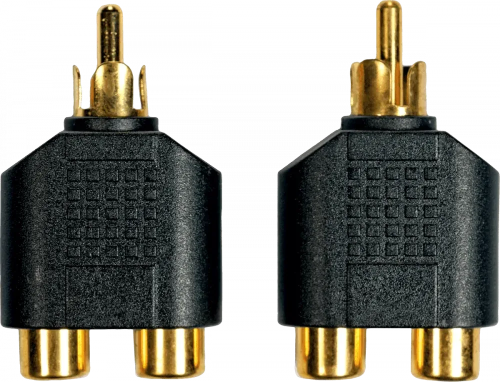 Yellow Cable | RCA01 | Connecteur RCA Mâle (Lot de 2)