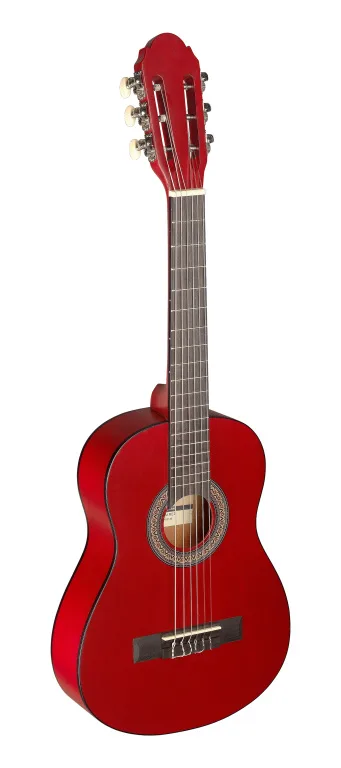 Stagg C405 M Red - Guitare classique 1/4 rouge