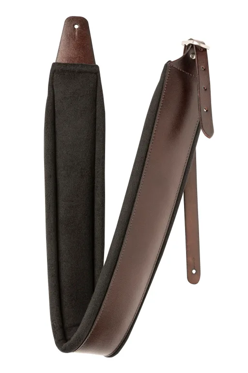 Stagg | Pad/Leather Style | Marron avec Boucle Chromée