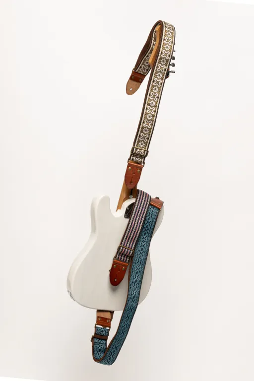 Stagg | Woven Tiare Strap | Blue Nylon