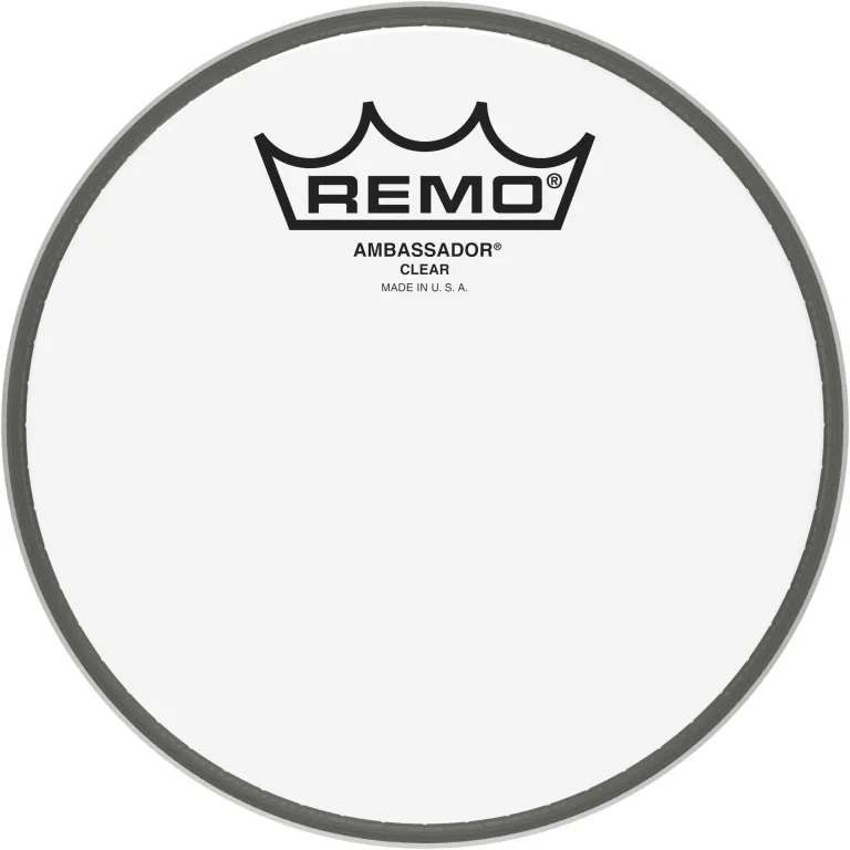 Remo | Ambassador Clear | 6" Transparente