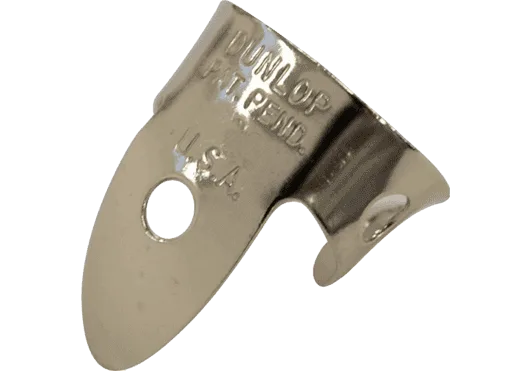 Jim Dunlop | 33P.018 Nickel Silver Finger and Thumbpick | Player Pack (Pack de 5)