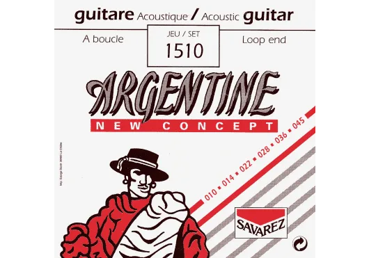 Savarez | 1510 Argentine | Extra Light 10-45 À Boucle