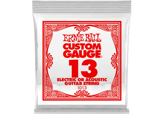 Ernie Ball | Plain Steel .013 | À l'unité