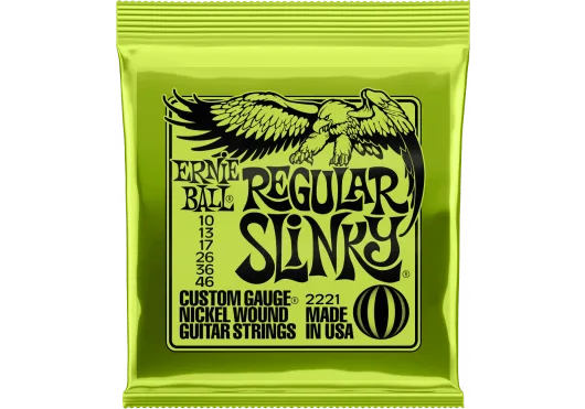 Ernie Ball | 2221 Regular Slinky | Lime