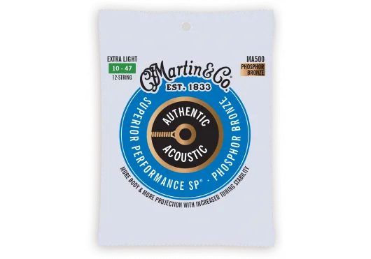 Martin | Authentic SP 12 cordes MA500 | Extra Light