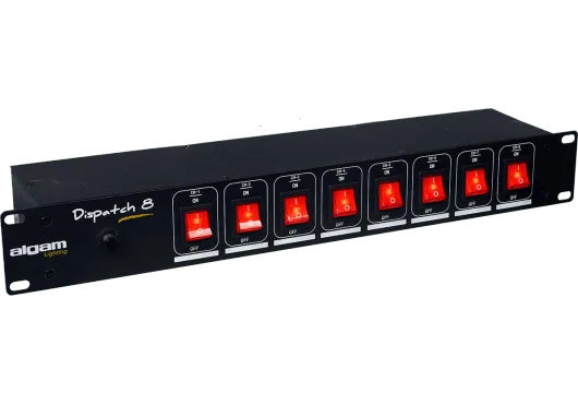 Algam Lighting | DISPATCH-8 | Dispatch rackable 2U 19" 8 canaux