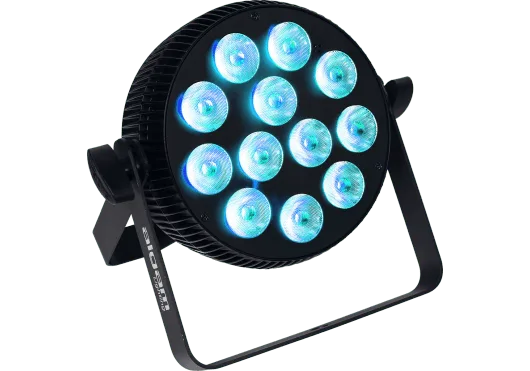 Algam Lighting | SLIMPAR 1210 QUAD | Projecteur PAR LED slim 12x10W RGBW