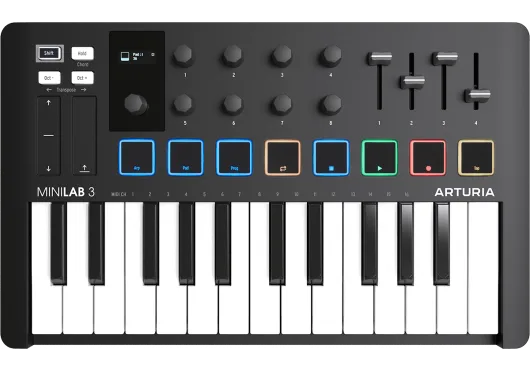 Arturia | MiniLab 3 | Black