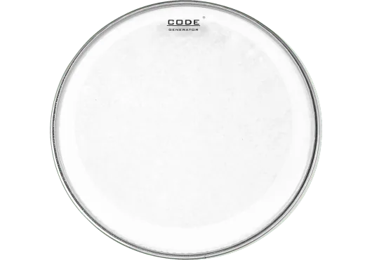 Code Drumheads | Generator Clear | 14" Transparente