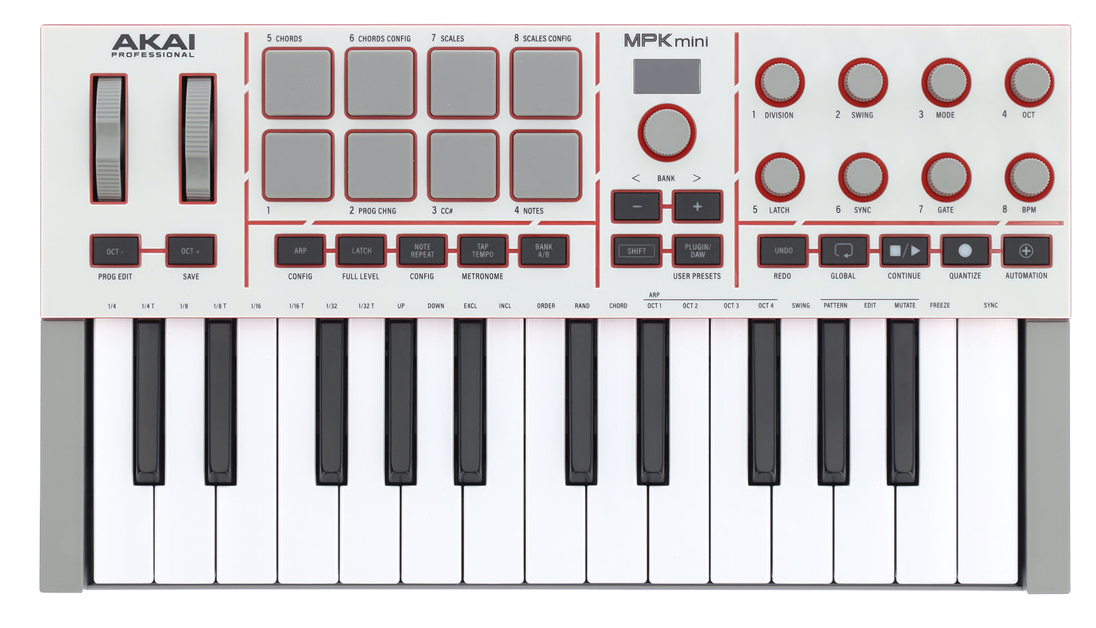 Akai Professional | MPK Mini IV | Blanc | 25 touches