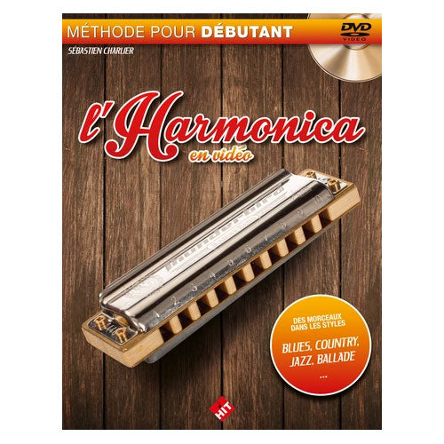 Sebastien Charlier | L'harmonica en video | Methode