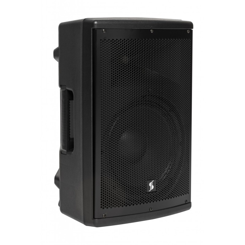 Stagg | AS12B | Enceinte active 12" sur batterie + 2 micros UHF